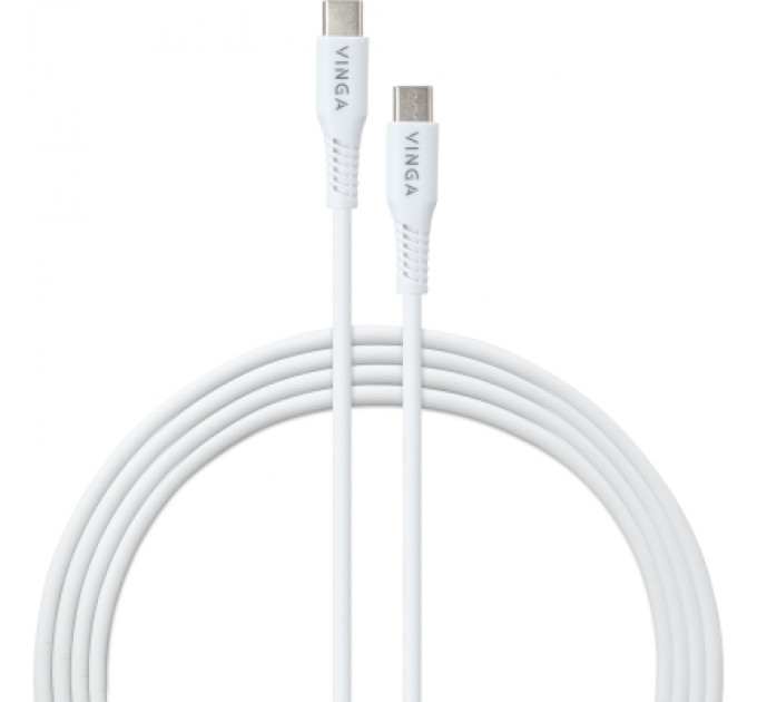Vinga Дата кабель USB-C to USB-C 1.0m 60W TPE Vinga (VCDCCCM231)