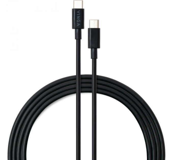 Vinga Дата кабель USB-C to USB-C 1.0m 60W PVC Vinga (VCDCCC31)