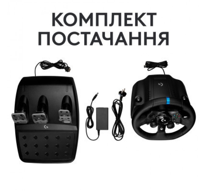 Кермо Logitech G923 Racing Wheel and Pedals for Xbox One and PC Black (941-000158)