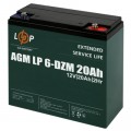 LogicPower Батарея до ДБЖ LogicPower 12V 20Ah LP-6-DZM-20 (5438)