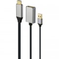 Cablexpert Перехідник Cablexpert HDMI to DisplayPort 4K 60Hz (A-HDMIM-DPF-02)