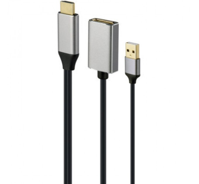 Cablexpert Перехідник Cablexpert HDMI to DisplayPort 4K 60Hz (A-HDMIM-DPF-02)