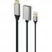Cablexpert Перехідник Cablexpert HDMI to DisplayPort 4K 60Hz (A-HDMIM-DPF-02)
