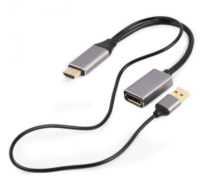 Cablexpert Перехідник Cablexpert HDMI to DisplayPort 4K 60Hz (A-HDMIM-DPF-02)