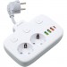 ColorWay Мережевий фільтр живлення ColorWay CW-CHE24PDW 2 розетки/4USB (CW-CHE24PDW)