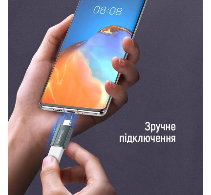 ColorWay Перехідник USB-A toUSB-C ColorWay (CW-AD-AC)