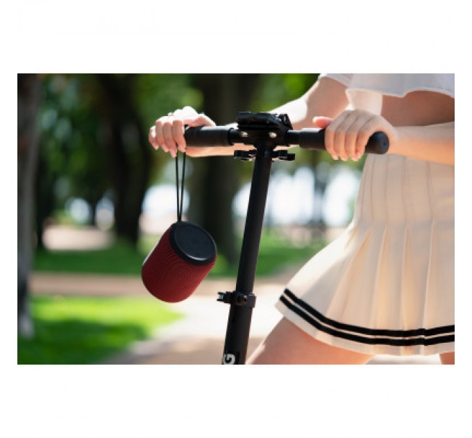 2E Акустична система 2E SoundXPod TWS MP3 Wireless Waterproof Red (2E-BSSXPWRD)