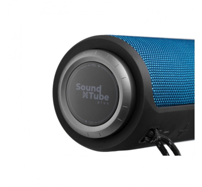 2E Акустична система 2E SoundXTube Plus TWS MP3 Wireless Waterproof Blue (2E-BSSXTPWBL)