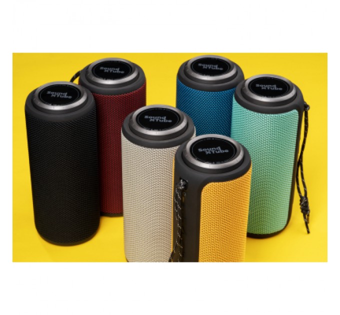 2E Акустична система 2E SoundXTube TWS MP3 Wireless Waterproof Grey (2E-BSSXTWGY)