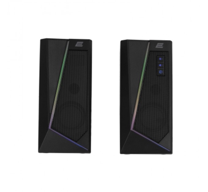 2E Акустична система 2E PCS233 RGB USB Black (2E-PCS233BK)