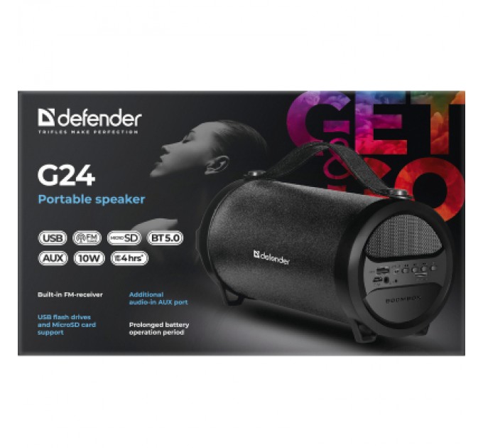 Defender Акустична система Defender G24 Black (65124)