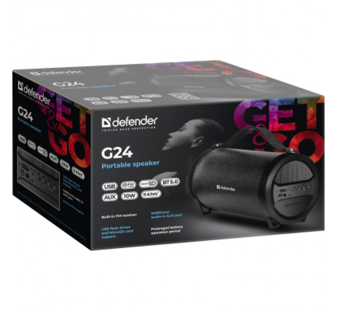 Defender Акустична система Defender G24 Black (65124)