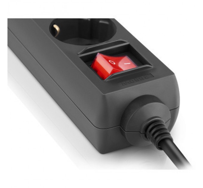 REAL-EL Мережевий фільтр живлення REAL-EL RS-6 Protect M 1.8m, black (EL122300032)