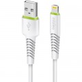 Intaleo Дата кабель USB 2.0 AM to Lightning 2.0m CBFLEXL2 white Intaleo (1283126521416)