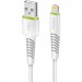 Intaleo Дата кабель USB 2.0 AM to Lightning 2.0m CBFLEXL2 white Intaleo (1283126521416)