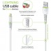 Intaleo Дата кабель USB 2.0 AM to Lightning 2.0m CBFLEXL2 white Intaleo (1283126521416)