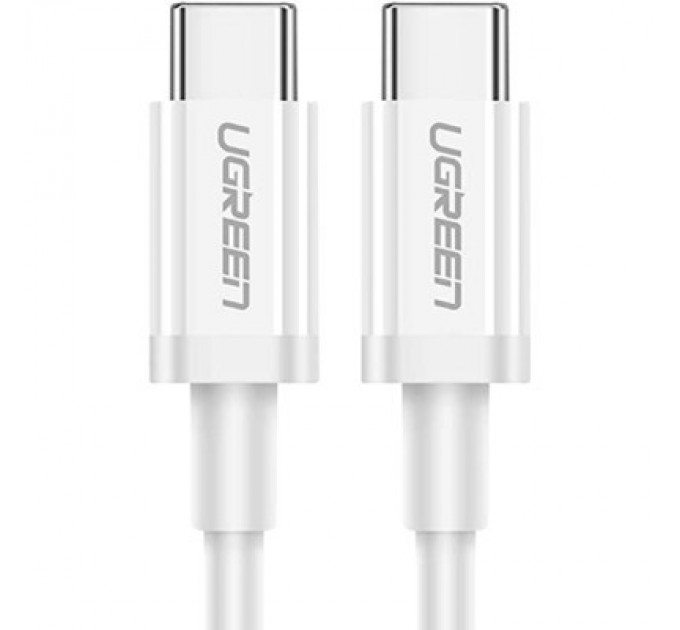 Дата кабель USB-C to USB-C 1.5m US264 18W ABS Cover White Ugreen (60519)