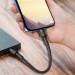 ColorWay Дата кабель USB-C to Lightning 0.3m 3А black ColorWay (CW-CBPDCL054-BK)