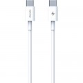 Proda Дата кабель USB-C to USB-C 1.0m PD-B83a 60W Proda (PD-B83a-WHT)