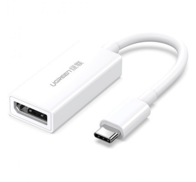 Перехідник USB2.0 Type-C to HDMI V1.4b 40273 white Ugreen (40273)