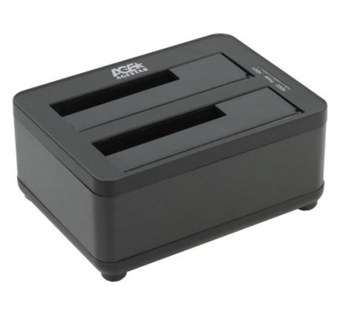 Док-станція для накопичувачів AgeStar 3UBT8 (Black)