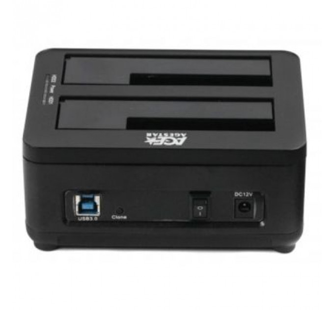 Док-станція для накопичувачів AgeStar 3UBT8 (Black)