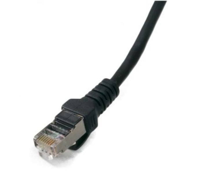 Extradigital Патч-корд 2м, Cat. 6, FTP, CCA, black Extradigital (KBP1865)