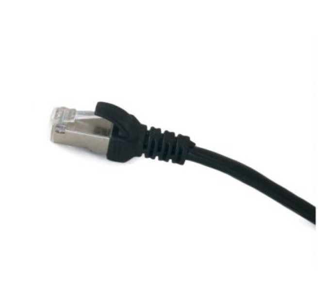 Extradigital Патч-корд 2м, Cat. 6, FTP, CCA, black Extradigital (KBP1865)