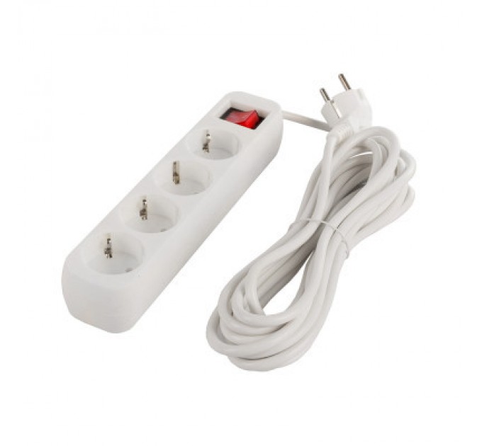 ColorWay Мережевий фільтр живлення ColorWay CW-PSEA42W/ 2M white (CW-PSEA42W)