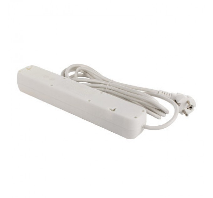 ColorWay Мережевий фільтр живлення ColorWay CW-PSEA53W, 5 розеток/ 3M white (CW-PSEA53W)