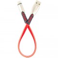 Дата кабель USB 2.0 AM to Lightning 0.25m red Dengos (PLS-L-SHRT-PLSK-RED)