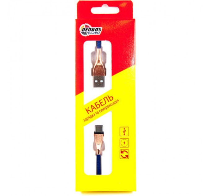Dengos Дата кабель USB 2.0 AM to Micro 5P 1.0m blue Dengos (NTK-M-SET-DBLUE)