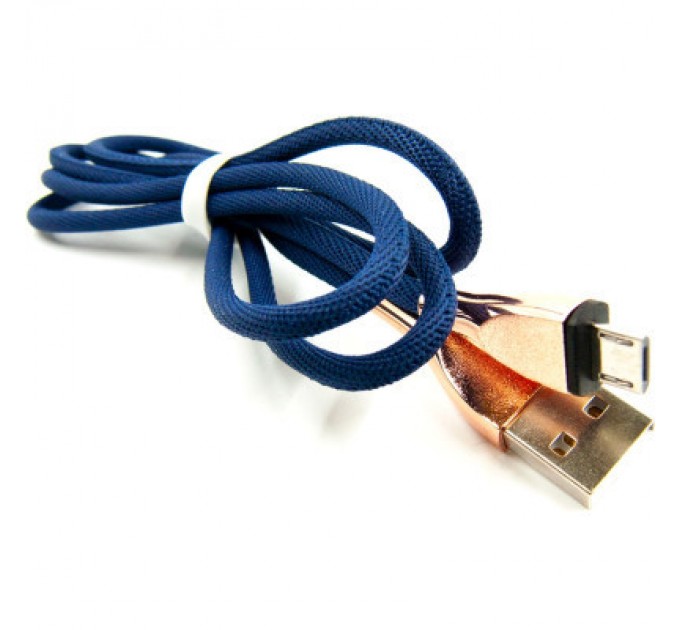 Dengos Дата кабель USB 2.0 AM to Micro 5P 1.0m blue Dengos (NTK-M-SET-DBLUE)