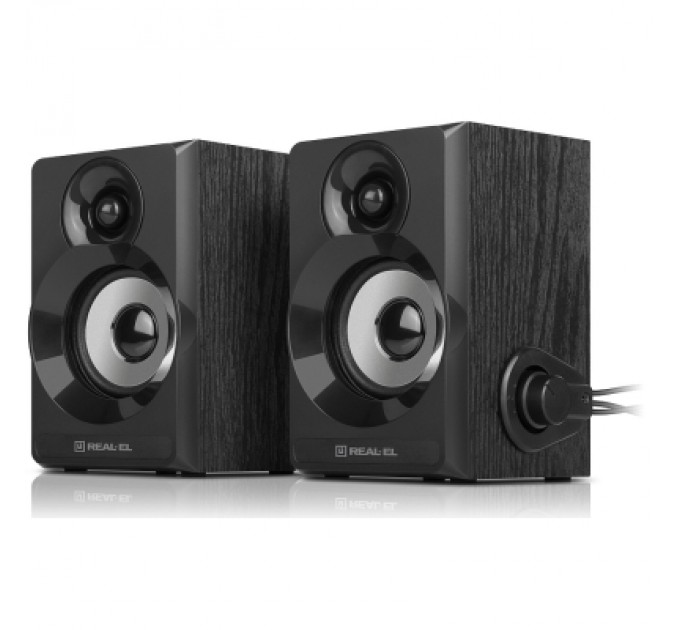 REAL-EL Акустична система REAL-EL S-200 USB Black