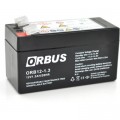 Orbus Батарея до ДБЖ Orbus ORB1213 AGM 12V 1.3Ah (ORB1213)