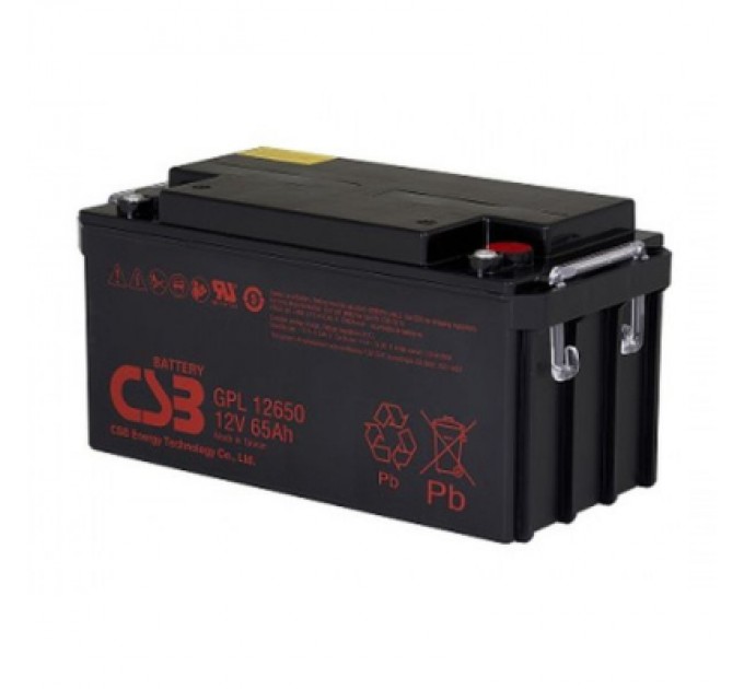 CSB Батарея до ДБЖ CSB GPL12650, 12V 65Ah (GPL12650)