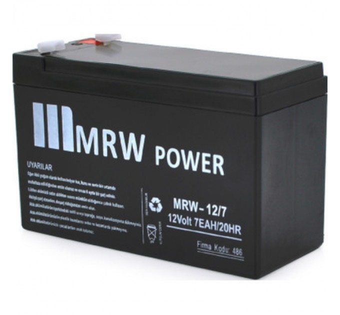 Батарея до ДБЖ Mervesan MRV-12/7, 12V 7Ah (MRW-12/7)