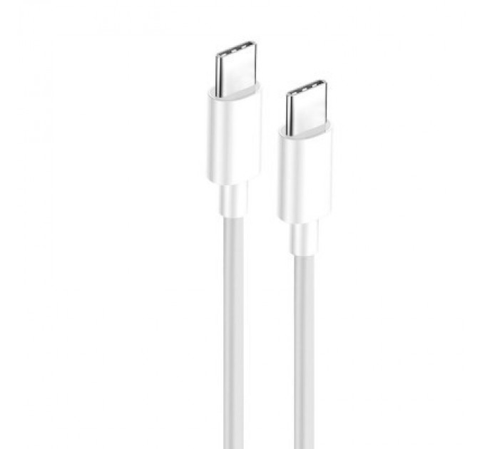 ColorWay Дата кабель USB-C to USB-C 1.0m 3A 60W white ColorWay (CW-CBPDCC055-WT)