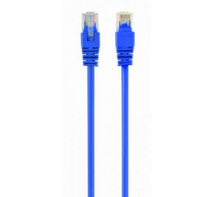 Патч-корд 5м UTP cat 6 CCA blue Cablexpert (PP6U-5M/B)