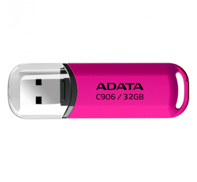 USB флеш накопичувач ADATA 32GB C906 Pink USB 2.0 (AC906-32G-RPP)