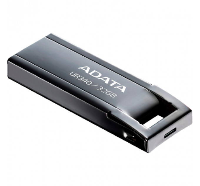 USB флеш накопичувач ADATA 32GB UR340 Black USB 3.2 (AROY-UR340-32GBK)
