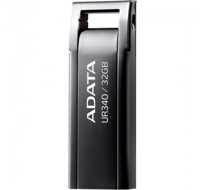 USB флеш накопичувач ADATA 32GB UR340 Black USB 3.2 (AROY-UR340-32GBK)