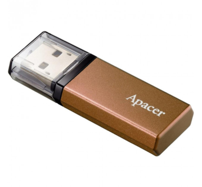 USB флеш накопичувач Apacer 64GB AH25C Classical Bronze USB 3.2 (AP64GAH25CJ-1)