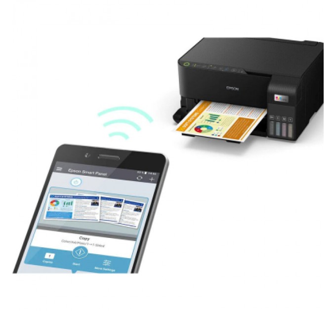 Багатофункціональний пристрій Epson EcoTank L3550 WiFi (C11CK59404)