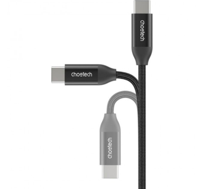 Дата кабель USB-C to USB-C 1.2m USB 3.1 Gen2 240W (50V/5A) Choetech (XCC-1035)