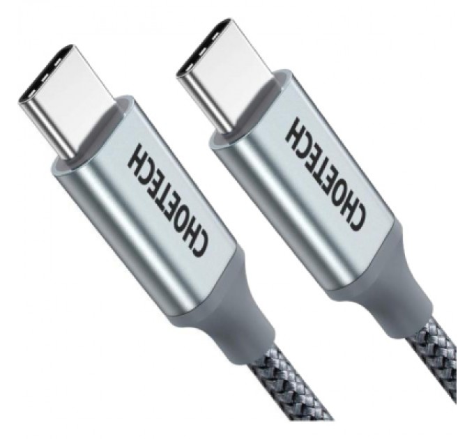 Дата кабель USB-C to USB-C 1.8m USB 3.1 PD100W Choetech (XCC-1002)