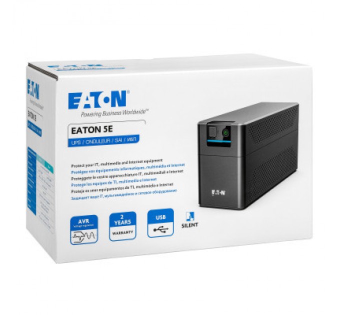 Eaton Пристрій безперебійного живлення Eaton 5E G2 900VA USB (5E900UD)