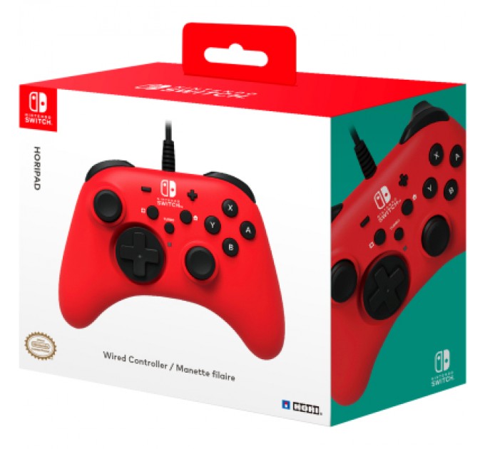 Hori Геймпад Hori for Nintendo Switch (Red) (NSW-156U)