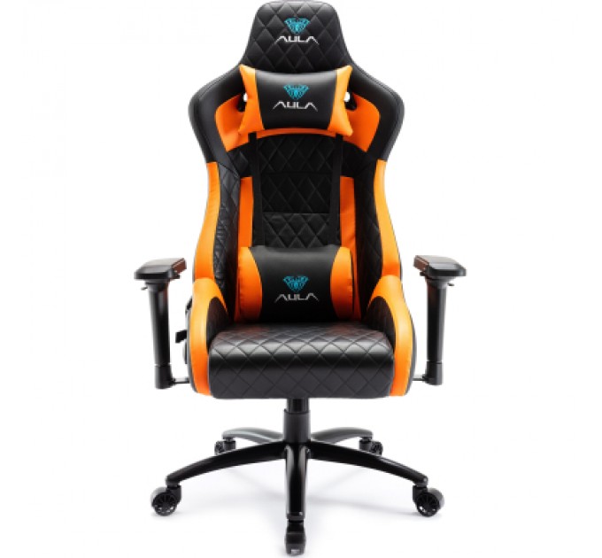 Aula Крісло ігрове Aula F1031 Gaming Chair Black/Orange (6948391286211)
