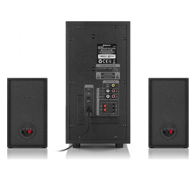 REAL-EL Акустична система REAL-EL M-555 Black (EL121300013)